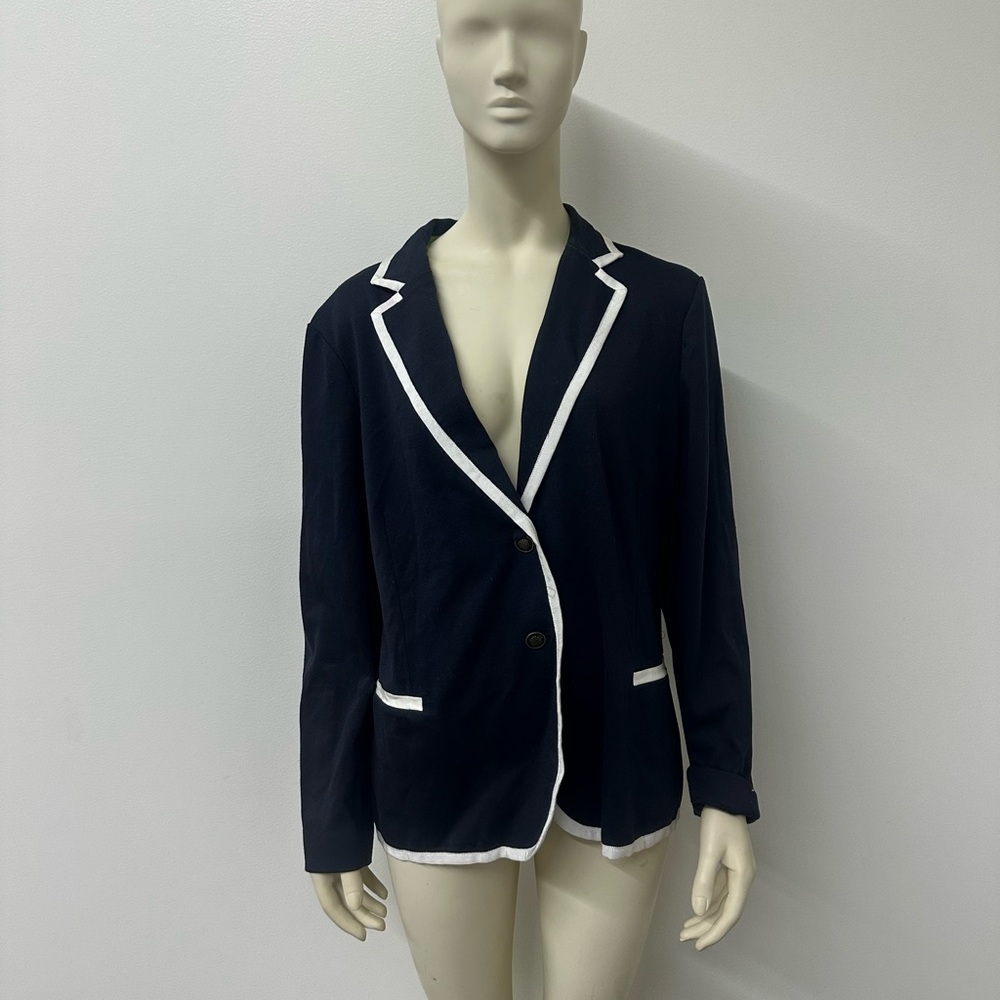Jockey Navy blue Blazer with white trim